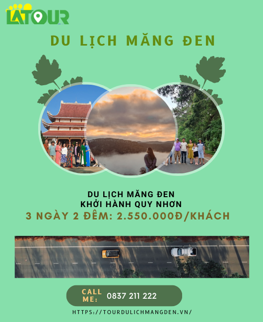 Tour Quy Nhơn (Bình Định) đi Măng Đen 3 ngày 2 đêm